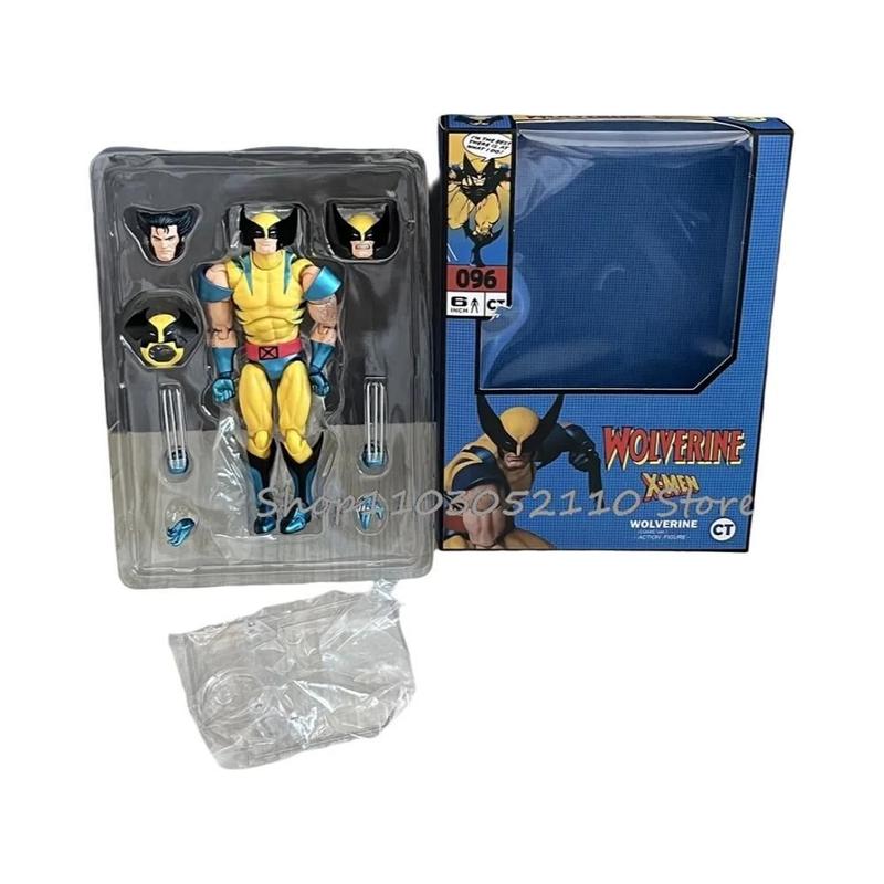 Figura De Ação Wolverine Marrom 138 Mafex 096 CT Toys X-Men Versão